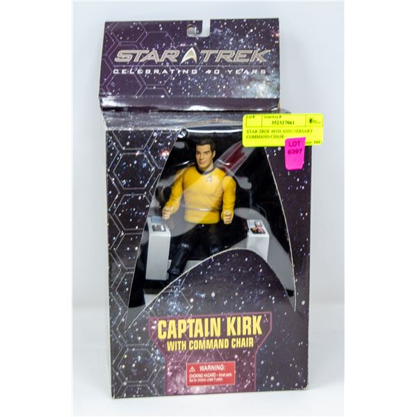 STAR TREK 40TH ANNIVERSARY COMMAND CHAIR