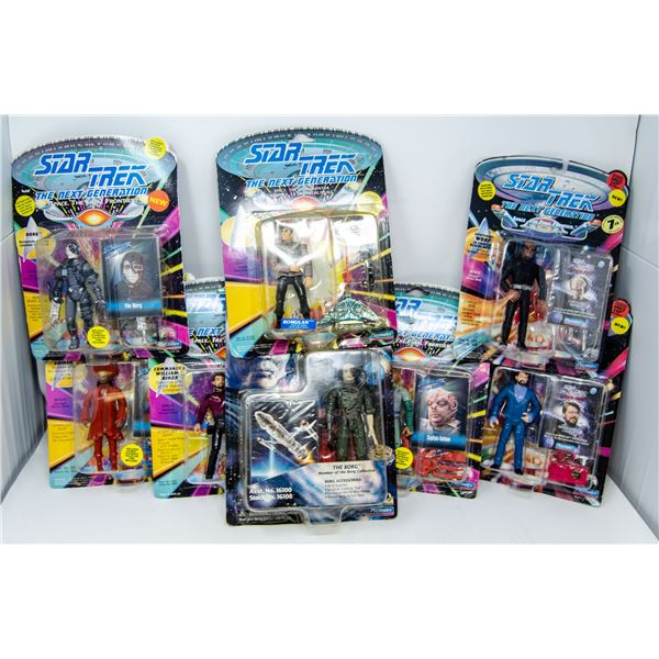 STAR TREK THE NEXT GENERATION FIGURE LOT