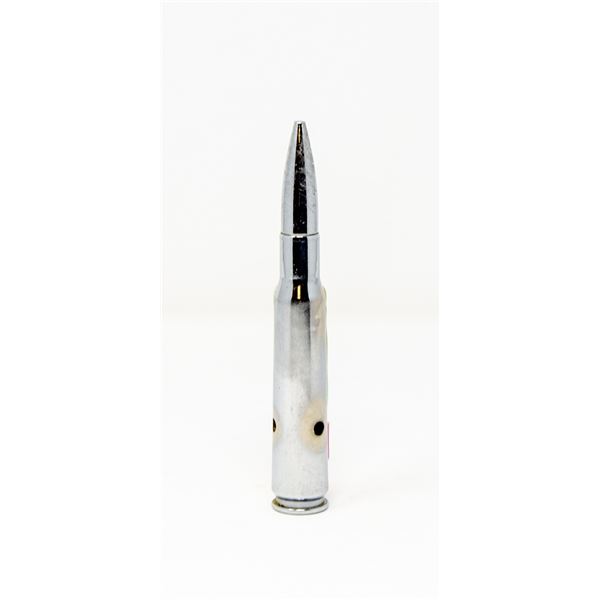 CHROMED INERT 50 CALIBER BULLET