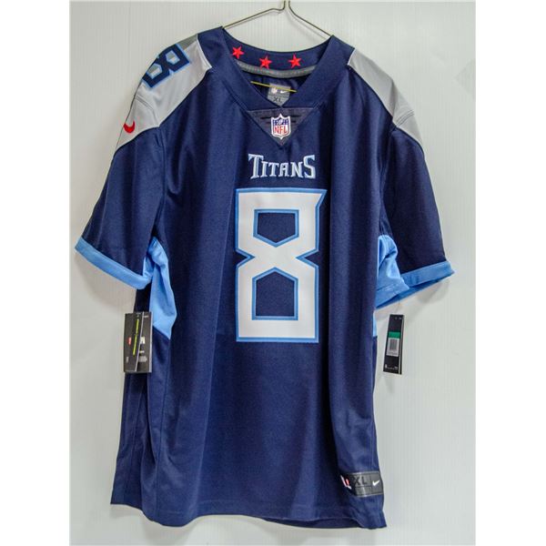 TITANS MARIOTA #8 NIKE JERSEY NEW WITH TAGS $140