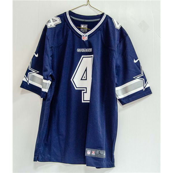 COWBOYS PRESCOTT #4 NFL NIKE JERSEY NEW WITH TAGS