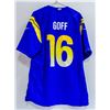 Image 2 : RAMS GOFF #16 NIKE JERSEY NEW WITH TAGS $140