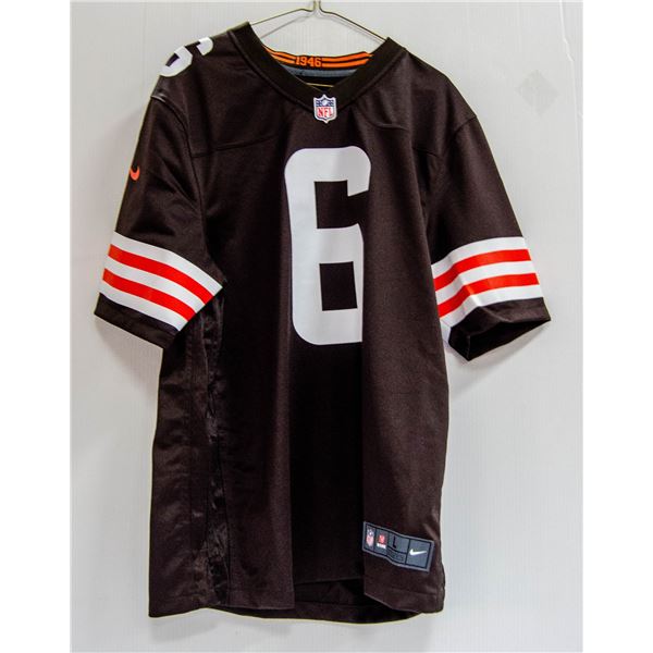 BROWNS MAYFIELD #6 NIKE JERSEY NEW WITH TAGS
