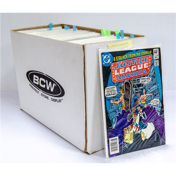 BOX OFJUSTICE LEAGUE OF AMERICA 156 ISSUES 13 KEY