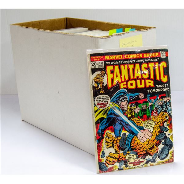 BOX OF FANTASTIC FOUR COMICS 104 ISSUES 9 KEY
