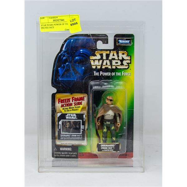 STAR WARS POWER OF THE FORCE PRUNE FACE