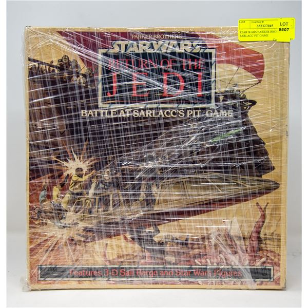 STAR WARS PARKER BROTHERS SARLACC PIT GAME