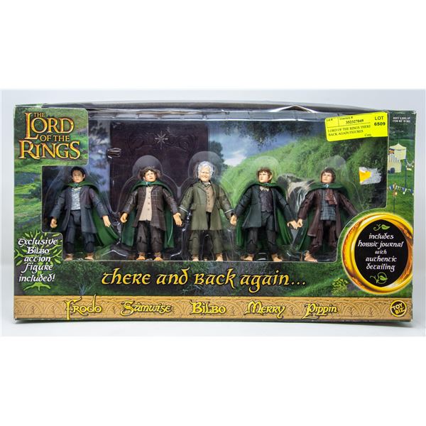 LORD OF THE RINGS THERE AND BACK AGAIN FIGURES