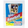Image 1 : BOX OF TOPPS 1992 BASEBALL CARDS