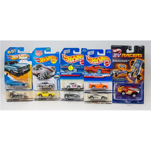 BAG LOT OF COLLECTORS HOT WHEELS CARS