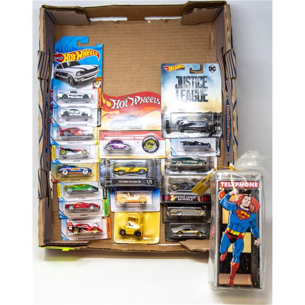 FLAT OF HOT WHEELS COLLECIBLE CARS