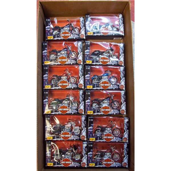 FLAT OF HARLEY DAVIDSON MOTORCYCLES