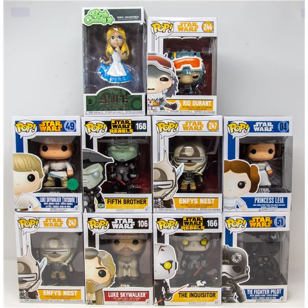 FLAT OF STAR WARS FUNKO POP