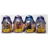 Image 1 : FLAT OF 4 STAR WARS SNEAK PREVIEW FIGURES