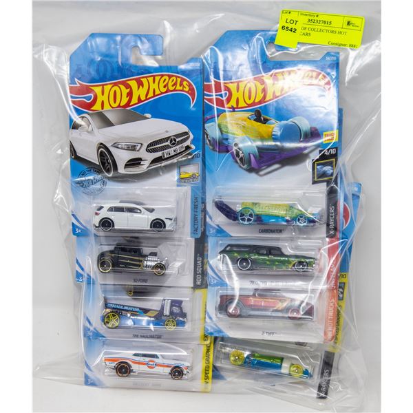 BAG LOT OF COLLECTORS HOT WHEELS CARS