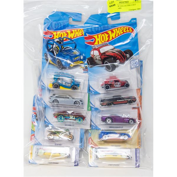 BAG LOT OF COLLECTIBLE HOT WHEELS CARS