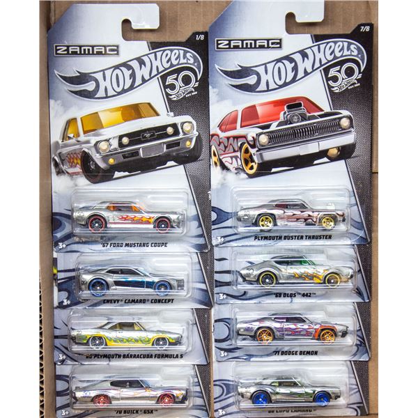 LOT OF ZAMAC HOT WHEELS VEHICLES