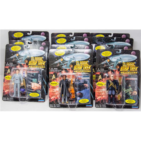 LOT OF COLLECTIBLE STAR TREK CLASSIC FIGURES