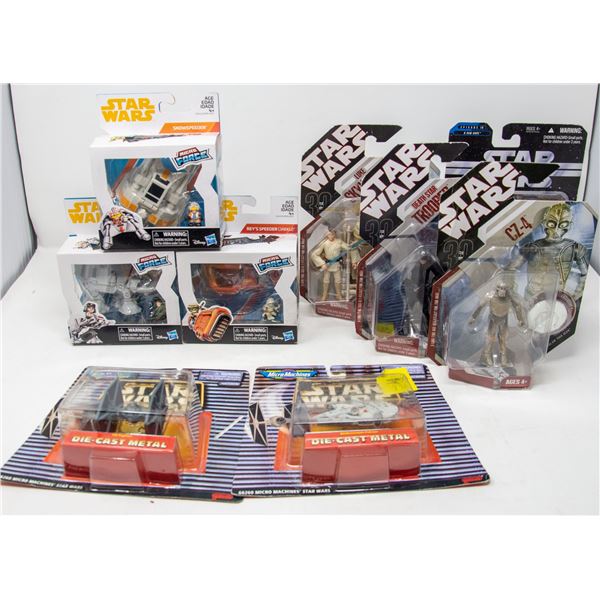 LOT OF COLLECTIBLE STAR WARS ITEMS