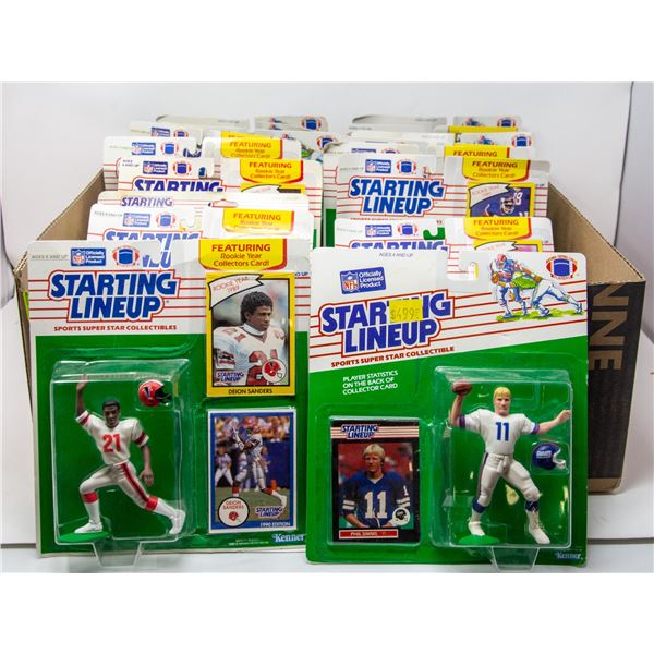 FLAT OF STARTING LINEUP FIGURES