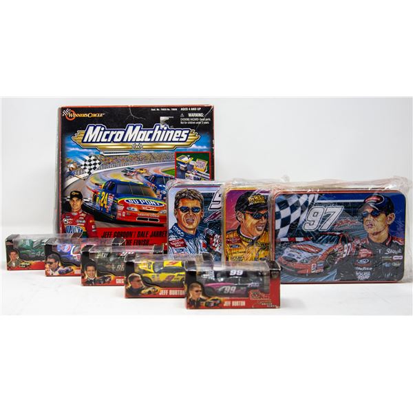 LOT OF COLLECTIBLE NASCAR ITEMS