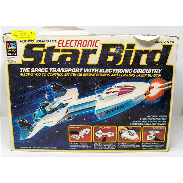 MILTON BRADLEY ELECTRONIC STARBIRD TRANSPORT SHIP