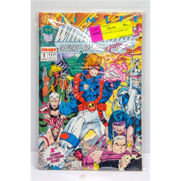 IMAGE WILDCATS #1-4 COMIC SET