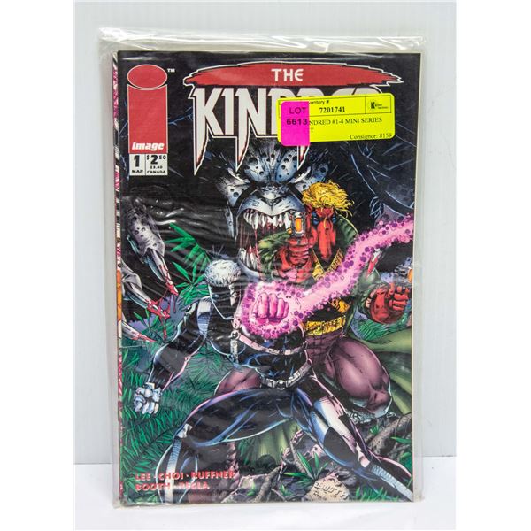IMAGE KINDRED #1-4 MINI SERIES COMIC SET