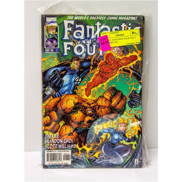 MARVEL FANTASTIC FOUR VOL.2 1-10 COMIC SET