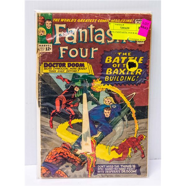 MARVEL FANTASTIC FOUR 40 COMIC