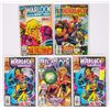 Image 1 : LOT OF 5 MARVEL COMICS THE WARLOCK CHRONICLES