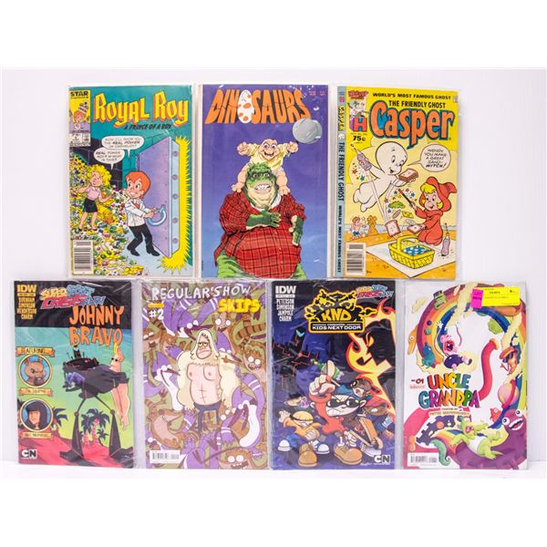 LOT OF 7 ASSORTED COMICS