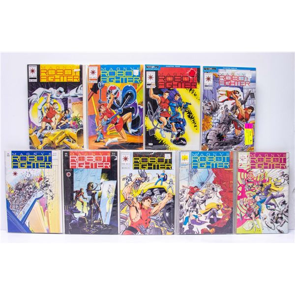 LOT OF 9 VALIANT CONICS MAGNUS ROBOT FIGHTER
