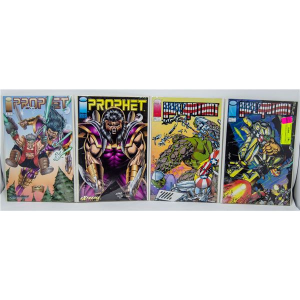 LOT OF 4 ASSORTED IMAGE COMICS