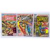 Image 1 : LOT OF 3 MARVEL COMICS MARVEL'S GREATEST COMICS