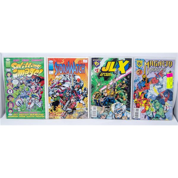 LOT OF 4 ASSORTED COMICS