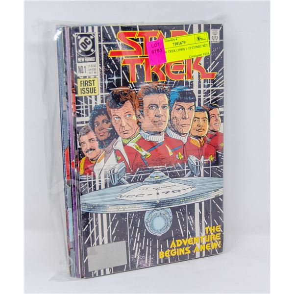 DC STAR TREK (1989) 1-19 COMIC SET