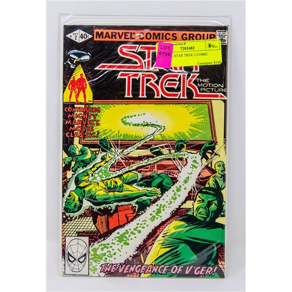 MARVEL STAR TREK 2 COMIC