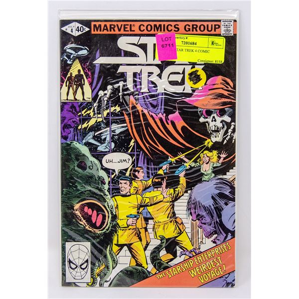 MARVEL STAR TREK 4 COMIC
