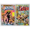 Image 1 : MARVEL COMICS KA-ZAR ISSUE 13 AND 17 + KAZAR THE