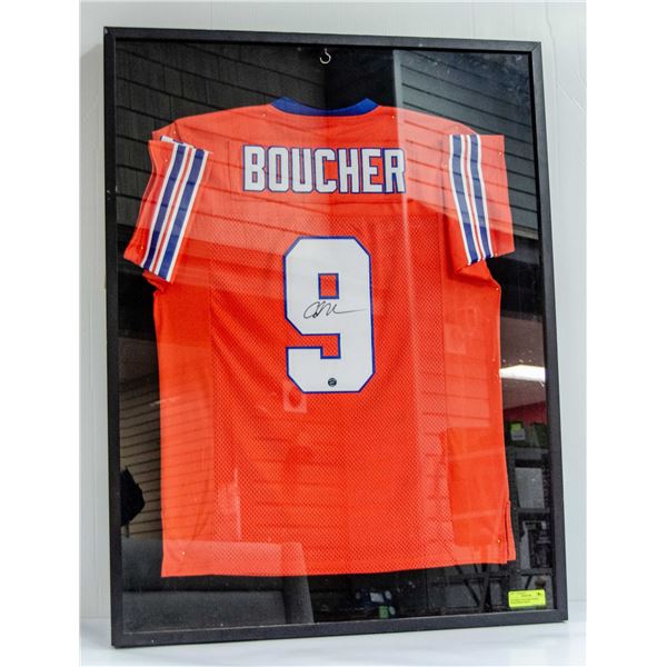 WATERBOY BOUCHER SIGNED SHADOWBOX JERSEY