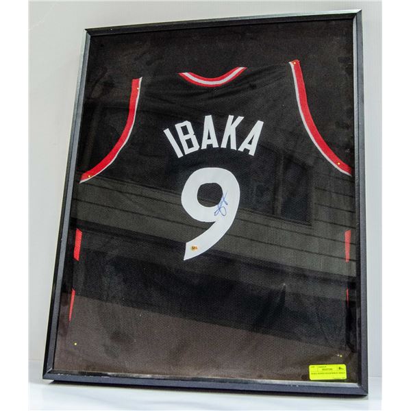 IBAKA SIGNED SHADOWBOX JERSEY