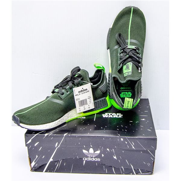 NMD ADIDAS STAR WARS "YODA" SHOES, NEW IN BOX