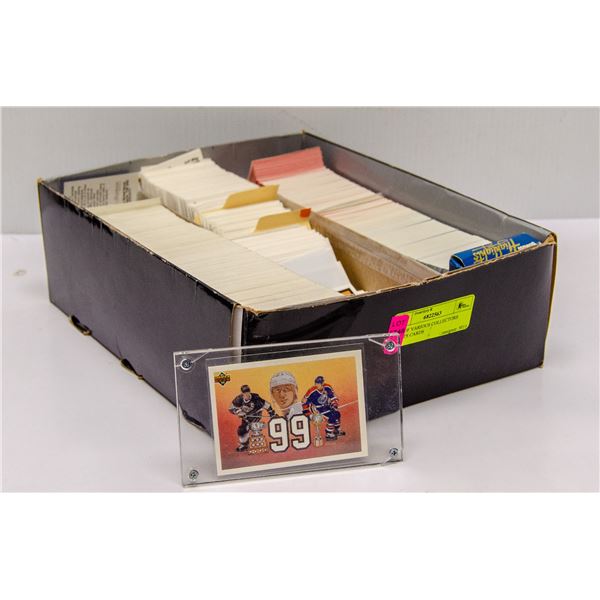 BOX OF VARIOUS COLLECTORS SPORTS CARDS