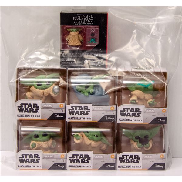 STAR WARS DISNEY THE CHILD COMPLETE SET OF 6