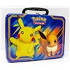 Image 1 : POKEMON COLLECTORS TIN WITH x4 BOOSTER PACKS ETC.