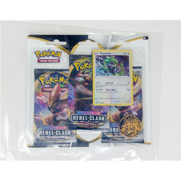 POKEMON PROMO CARDS x3 BOOSTER PACKS & COINS, NEW
