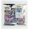 Image 1 : POKEMON PROMO CARDS x3 BOOSTER PACKS & COINS, NEW