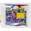 Image 1 : POKEMON PROMO CARDS x3 BOOSTER PACKS & COINS, NEW