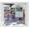 Image 1 : POKEMON PROMO CARDS x3 BOOSTER PACKS & COINS, NEW